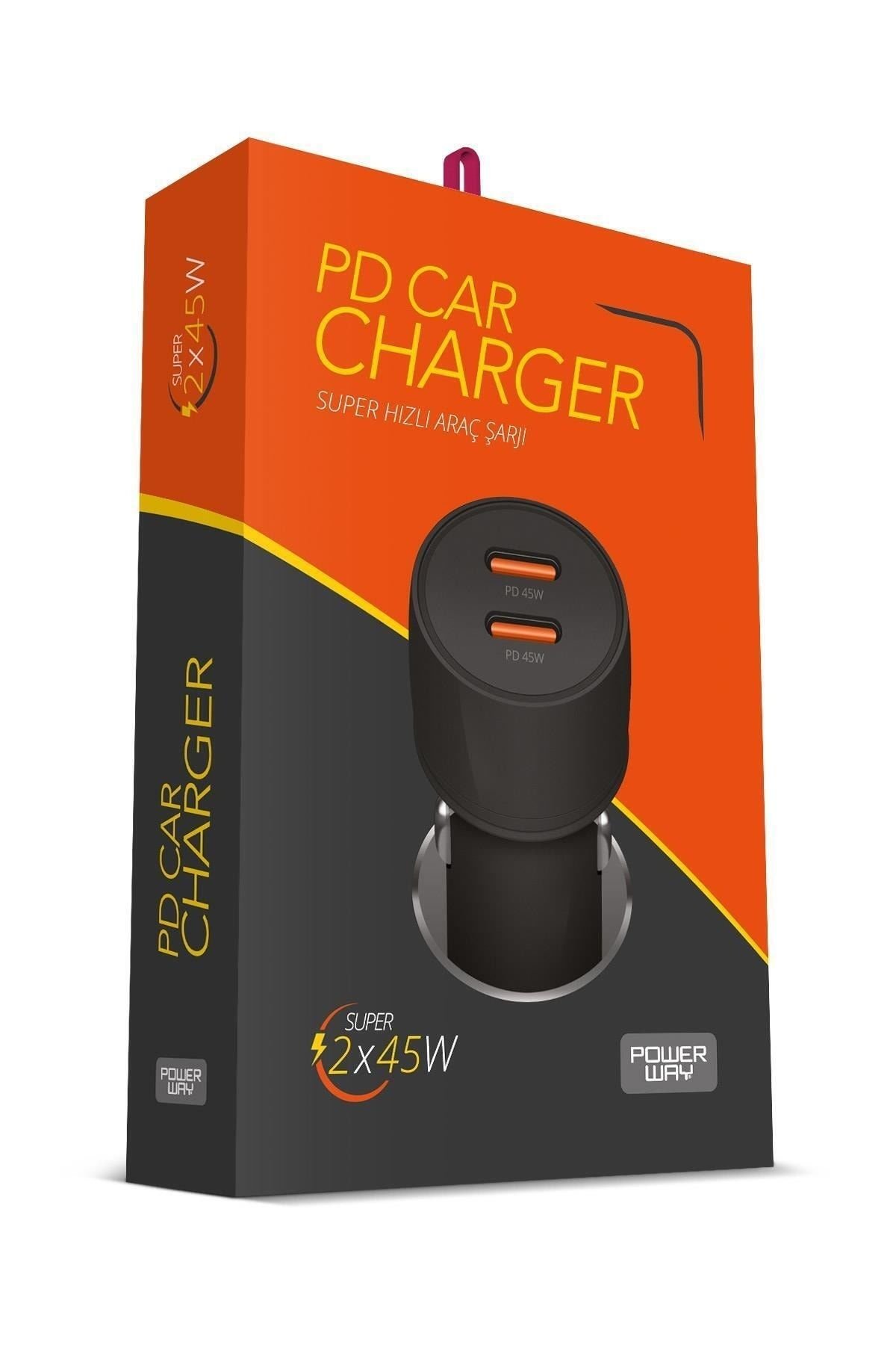 Powerway Araç İçi Çakmaklık Araç Şarj Başlığı