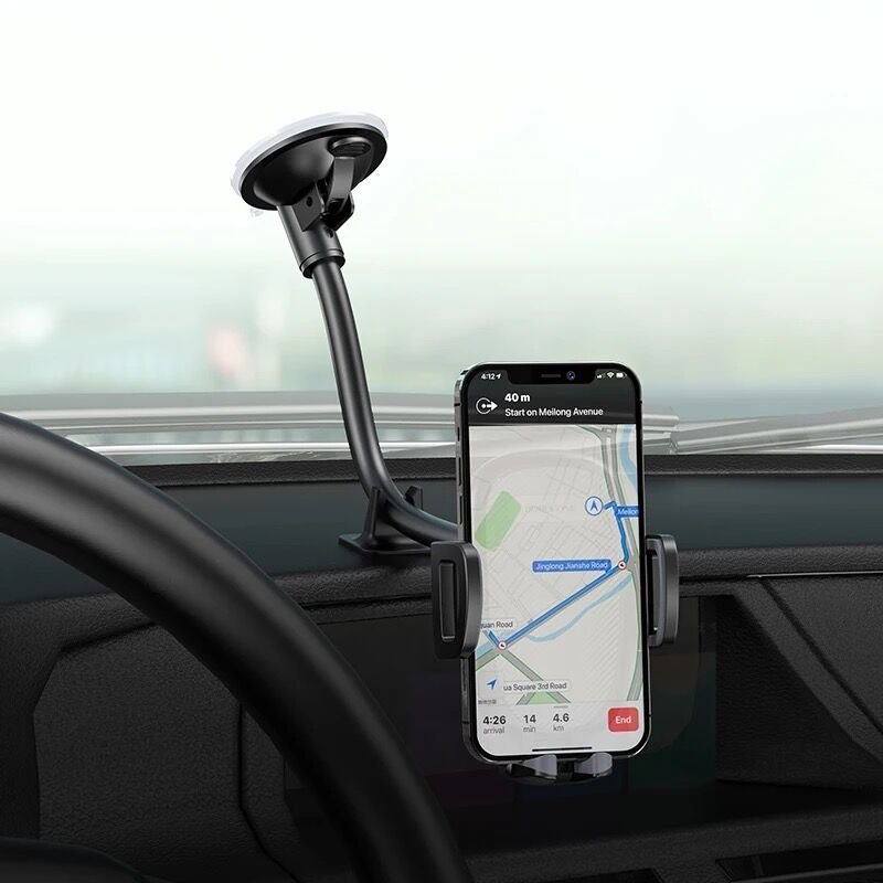Borofone Cam ve Konsol İçin Uyumlu Fonksiyenel  Telefon Tutucu