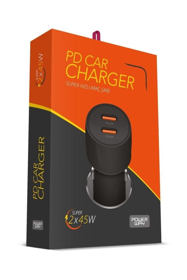 Powerway  Araç İçi Çakmaklık Araç Şarj Başlığı
