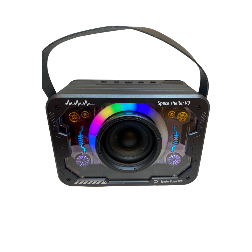Kaliteli Yüksek Ses  Led Işıklı Bluetooth +USB +Hafıza Kartı ile Çalışma  Özelliği