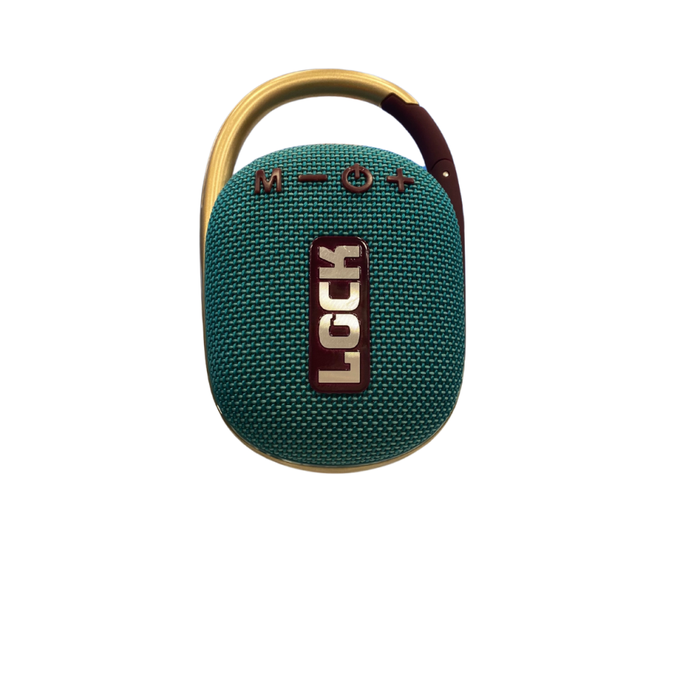 Lock Powerway Taşınabilir Kablosuz Bluetooth Hoparlör - LED Işıklı, FM Radyo, USB/TF Kart Destekli