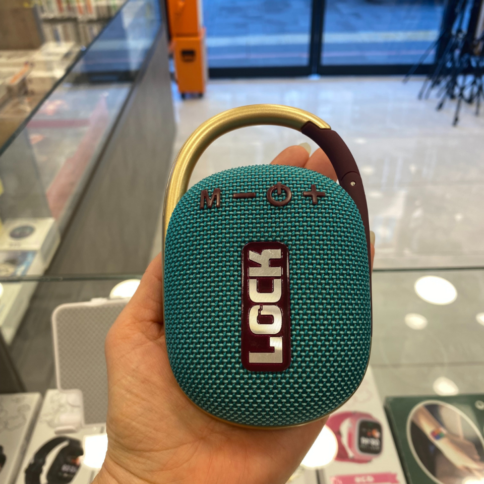 Lock Powerway Taşınabilir Kablosuz Bluetooth Hoparlör - LED Işıklı, FM Radyo, USB/TF Kart Destekli