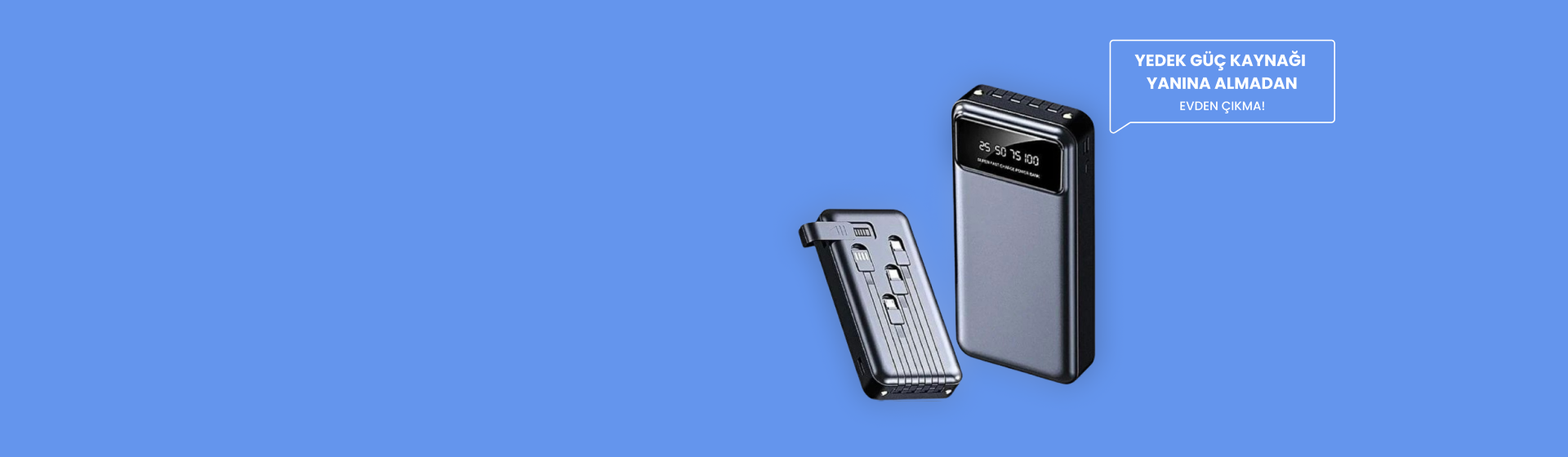 DAHİLİ KABLOLU POWERBANK